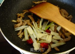 清炒茼蒿的做法步骤：2