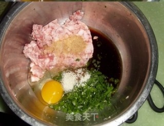 莲藕小肉饼的做法步骤：2