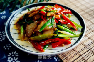 辣炒卤肉的做法