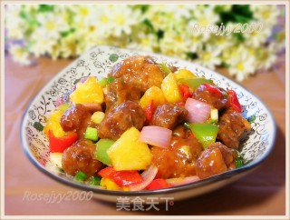 糖醋菠萝排骨的做法