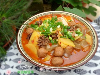家庭版冒菜的做法