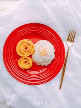 芒果糯米饭的做法