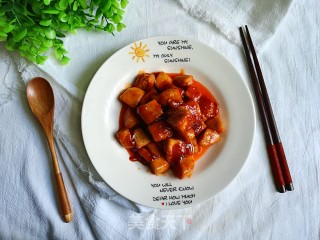 茄汁豆腐的做法