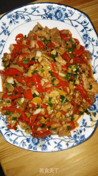 辣椒炒肉的做法