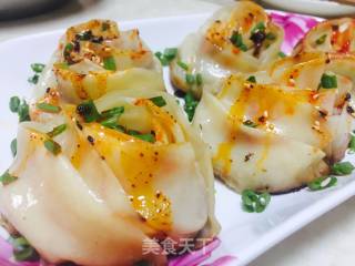 玫瑰花饺子的做法