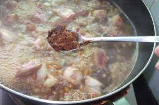 美味家常 黄豆焖猪肉的做法步骤：8
