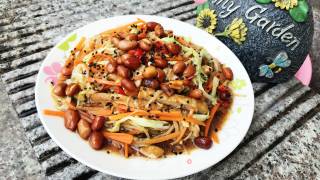 凉拌油豆腐金针菇的做法