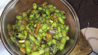夜宵霸主麻辣毛豆的做法