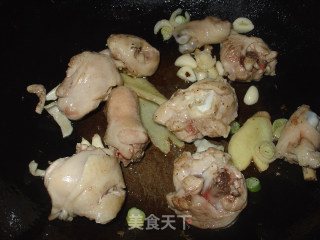 小鸡山蘑面的做法步骤：5