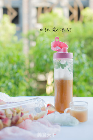 桃子汁的做法