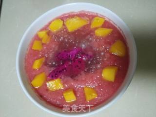 西瓜芒果西米露的做法