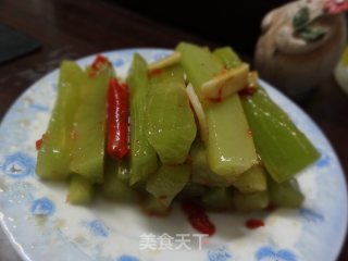 凉拌窝笋的做法步骤：8