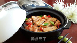 三文鱼豆腐煲的做法