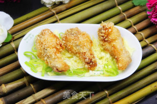 酥脆炸鸡根的做法