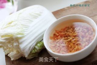 虾干炖白菜的做法步骤：1