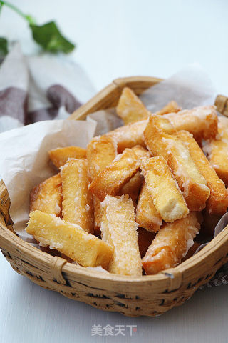 香酥反沙馒头条的做法