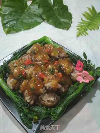 酿冬菇的做法