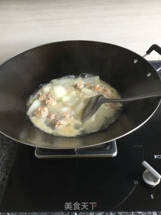 冬瓜丸子汤的做法