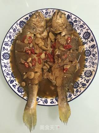 烧汁大黄鱼的做法
