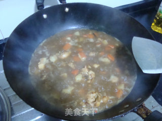 黑椒咖喱鸡翅根饭的做法步骤：10