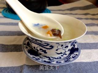 海参虾皮补钙粥的做法