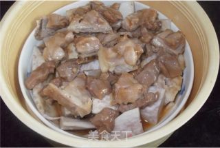 美味家常 芋头蒸排骨的做法步骤：7
