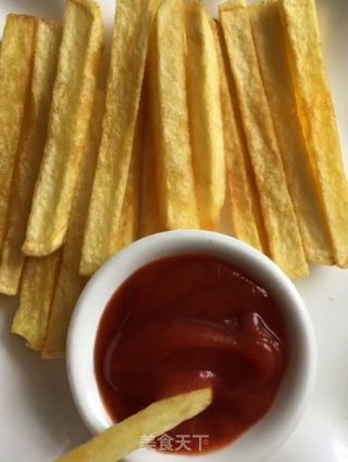 炸薯条????的做法