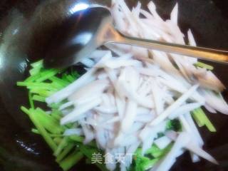 芹菜藕丝的做法步骤：6