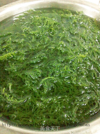 上汤海野菜的做法步骤：1
