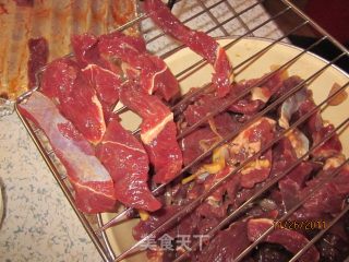 自制美味牛肉干的做法步骤：8