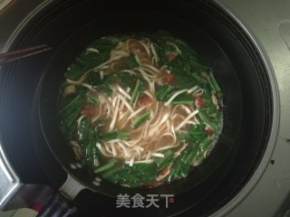 时蔬一锅面的做法