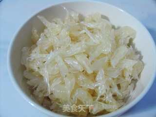 苦与甜的交融——蜂蜜柚子茶的做法步骤：4