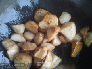 晒晒小女子の美食—拔丝芋头的做法步骤：9