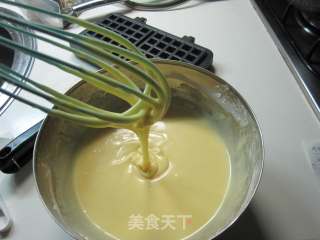 华夫饼早餐的做法步骤：3