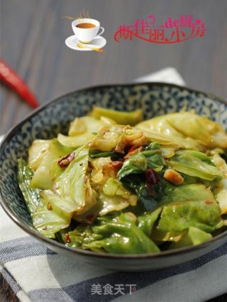 豆瓣手撕圆白菜的做法