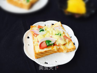 吐司披萨的做法