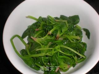 菠菜拌粉丝的做法步骤：6