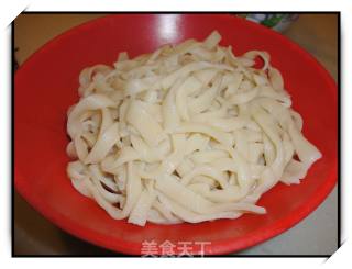 茄子肉丁打卤面的做法步骤：12