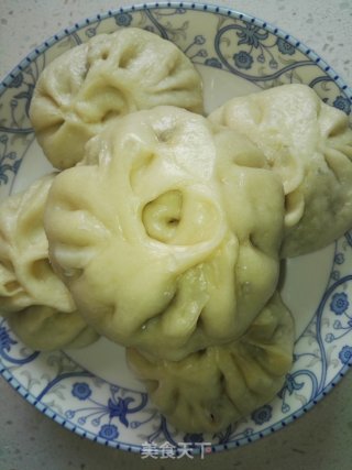 干豆角槐花肉包子的做法