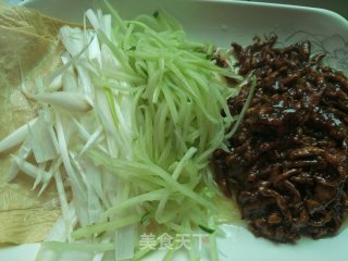 京酱肉丝的做法