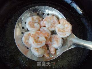 白灼芥蓝虾仁的做法步骤：7