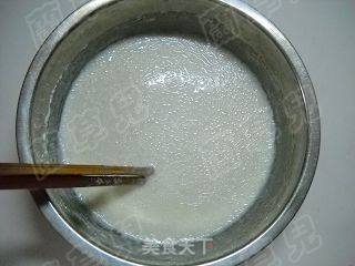 椰香紫薯芝麻冰皮的做法步骤：2
