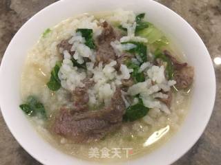 生滚牛肉粥的做法