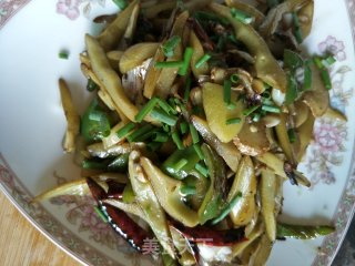 素炒毛抓豆的做法