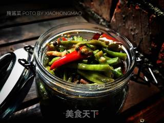 腌豇豆酱菜的做法