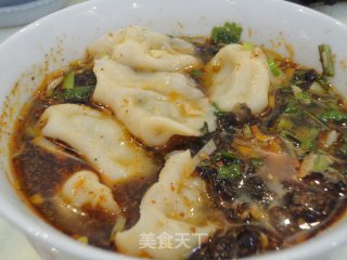 酸汤水饺的做法步骤：5