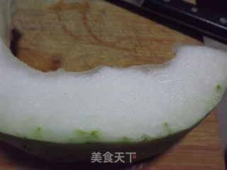 鲜贝虾仁炒冬瓜的做法步骤：1