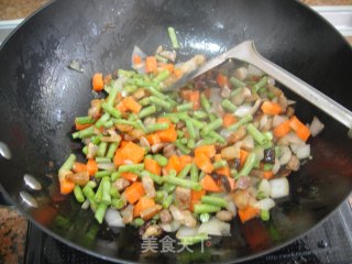 懒人豇豆饭的做法步骤：8
