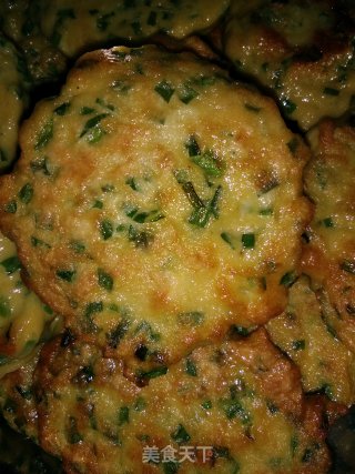 菲菜鸡蛋肉饼的做法