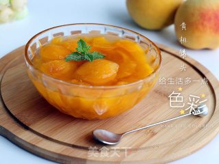黄桃罐头的做法